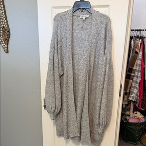 Jessica Simpson Heather Gray Women's Cardigan
